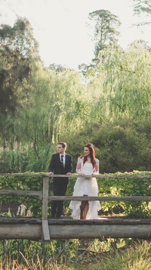 Inglewood estate wedding photo a&k