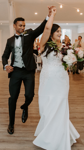 Bramleigh Estate wedding photo a&d