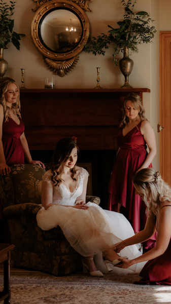 Flowerdale Estate wedding photo k&m