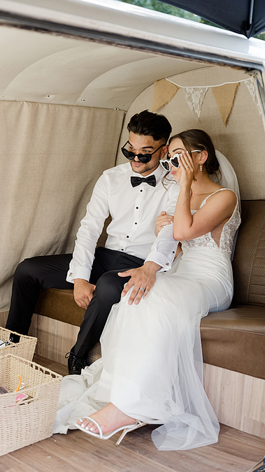 Yarra Ranges Estate wedding photo b&a