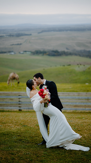 Marnong Estate wedding photo c&l