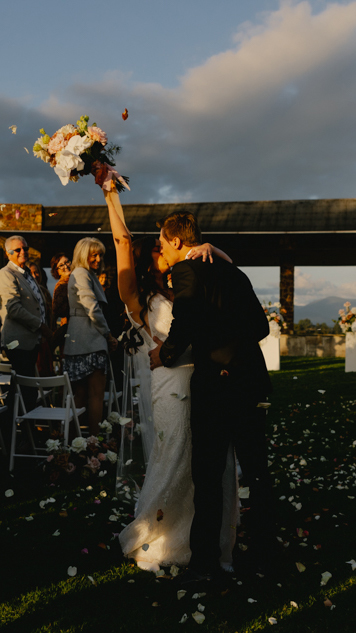 Yering Station wedding photo m&d