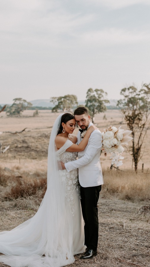 Lancemore Macedon Ranges wedding photo s&d