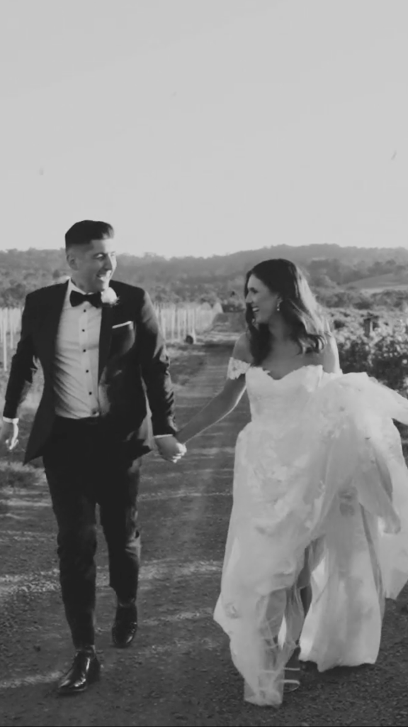Vines of the Yarra Valley wedding photo l&m