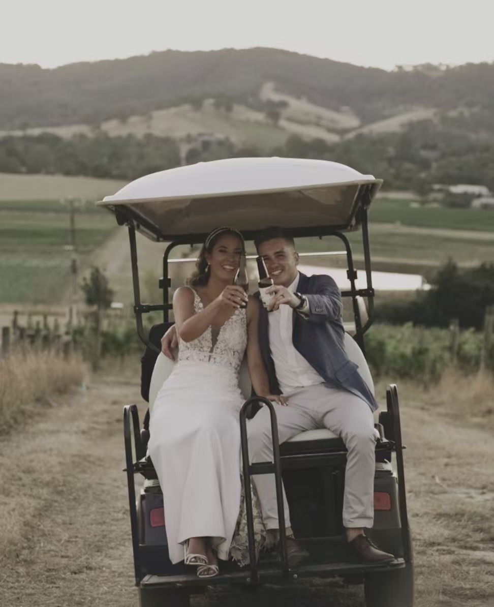 Balgownie Estate Yarra Glen wedding photo e&j