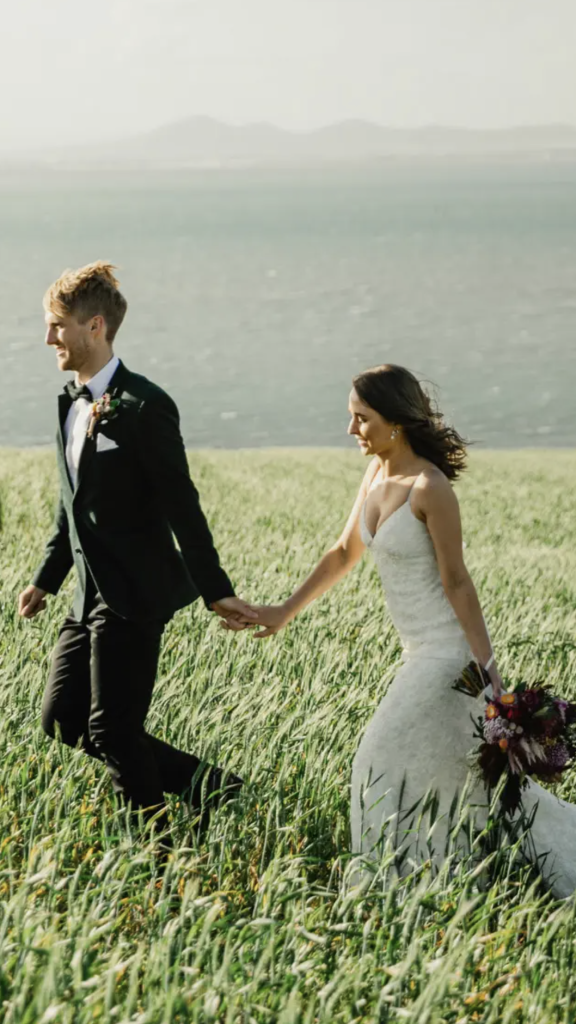 Jack Rabbit winery wedding photo c&m
